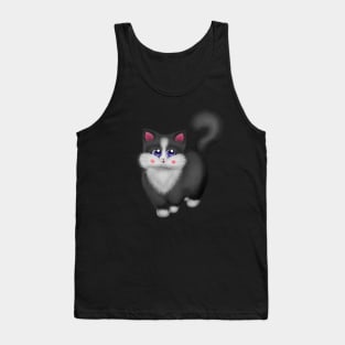 Lovely Black Cat Tank Top